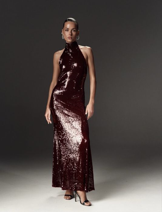 Сукня з італійської паетки MAXI Cherry