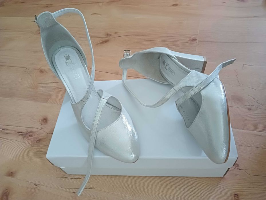Buty ślubne, wyjściowe, eleganckie