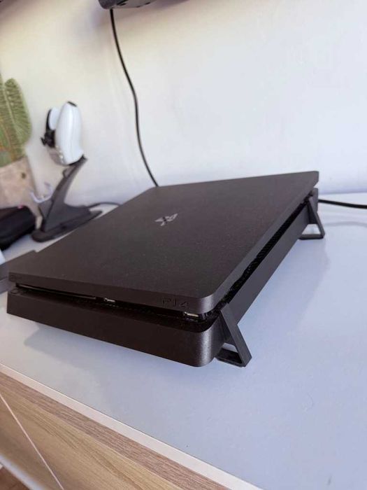 PS4 Slim 500GB Desbloqueado Firmware 11.00 com 3 Comandos e Caixa Original