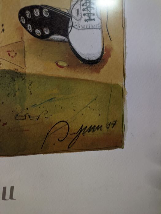 Impressão de Pôster da Arte do Golf - Verkerke  1997