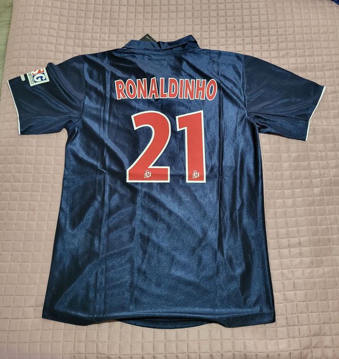 Camisola PSG 2001/02 - Ronaldinho n°21