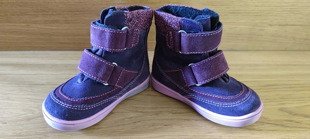 Jak nowe 20 skóra firmowe Richter buty jesienne trzewiki dziewczęce