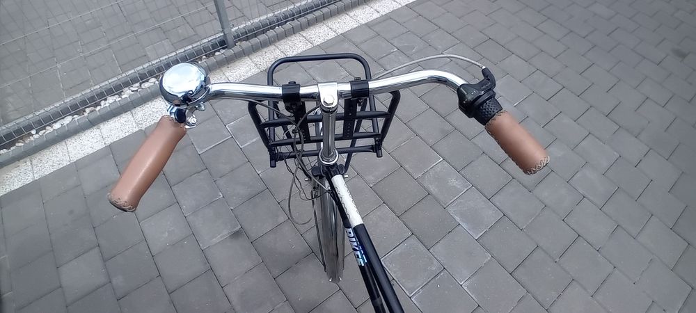 Niemiecki rower Creme 28 cali 3 biegi Nexus 2 bagażniki