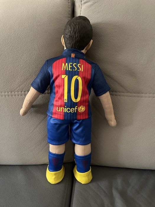 Boneco messi em tecido para colecionadores.
