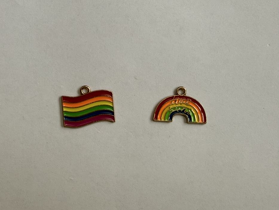 Tęczowe zawieszki 2 sztuki [PROMOCJA ]