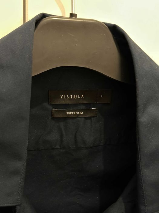 Bawełniana koszula Vistula super slim VS45KD3514 - rozm. L