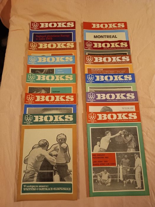 Magazyn Boks kompletny 1976