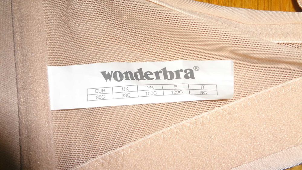 Biustonosz Wonderbra W00J5 r.85C nowy, cielisty