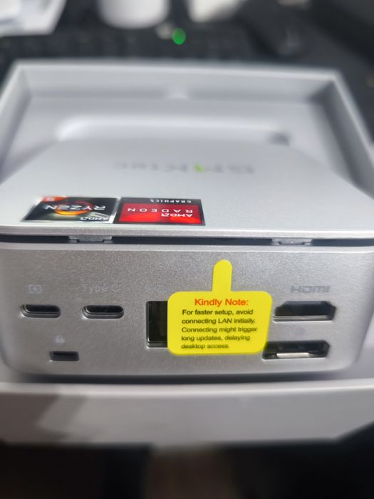 GMKtec G10 Mini PC – AMD Ryzen 5 3500U – 16GB RAM – SSD 512GB