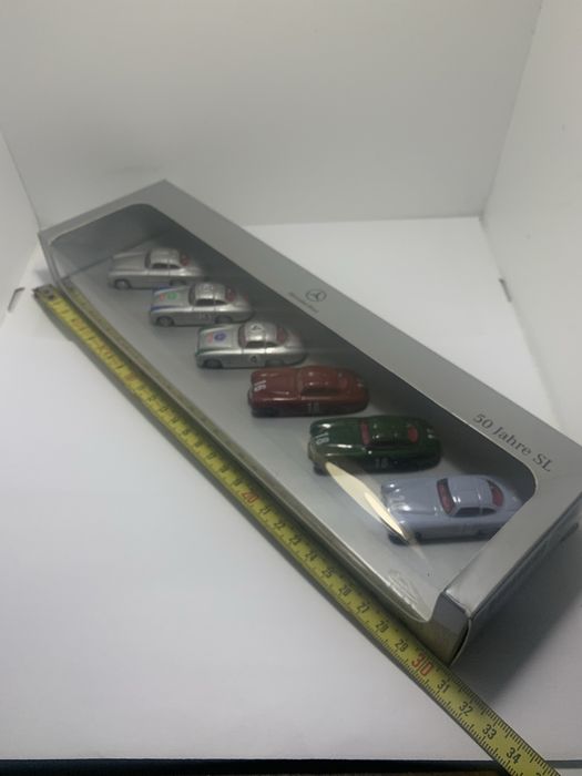 Conjunto Mercedes 50 Anos SL escala 1/72