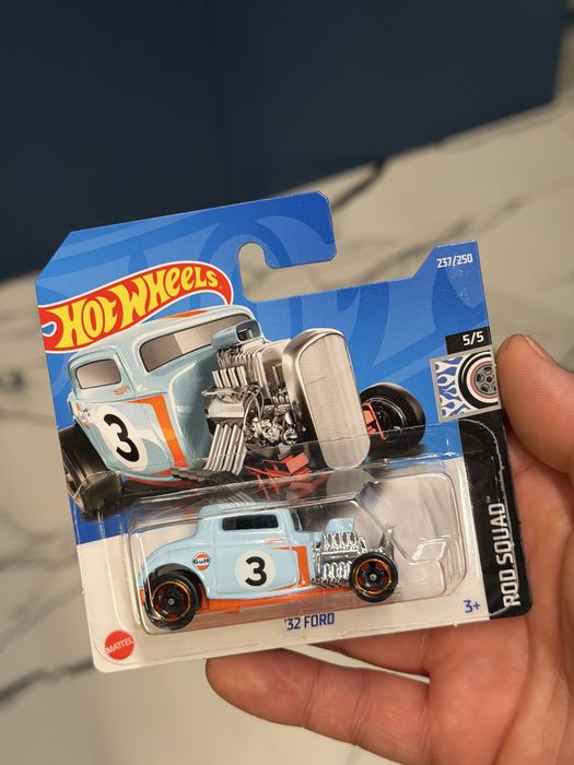 Hot Wheels ’32 Ford Hot ROD Squad 2022 Gulf idealny