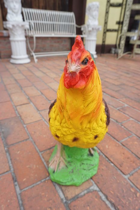 Figura Ogrodowy Kura