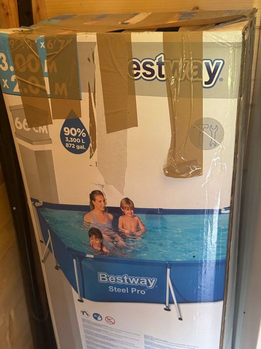 Basen ogrodowy duży