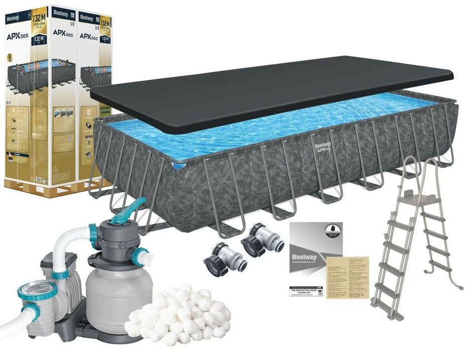 Basen ogrodowy Bestway 561KG 732x366x132cm nowy