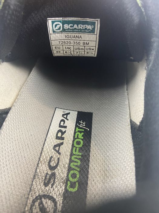 Трекінгові кросівки Scarpa 40 розмір