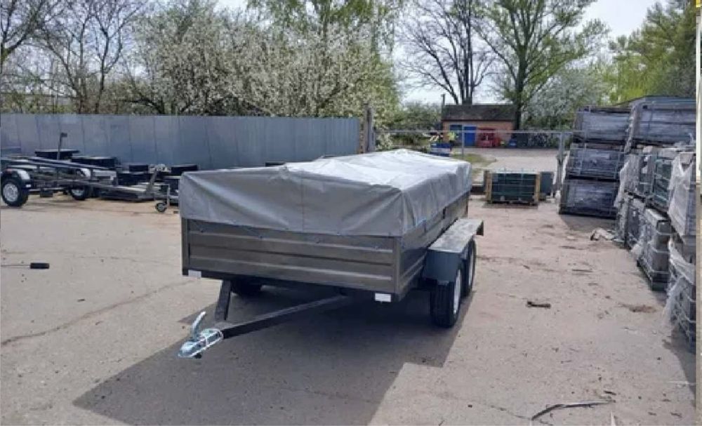 Двоосний причеп 2,5»1,4 з доставкою від виробника