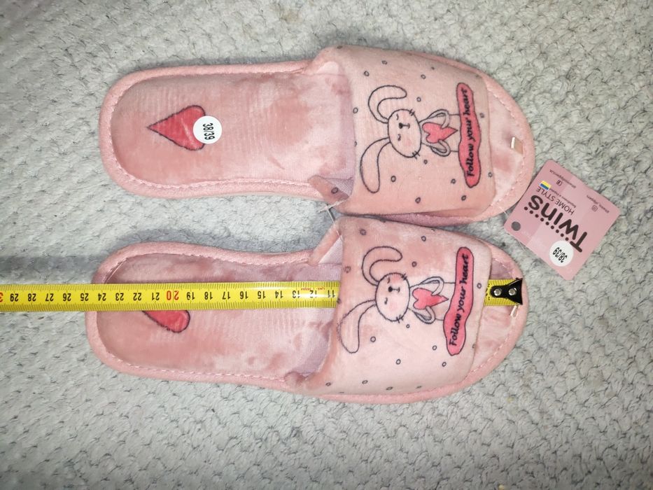 Домашние тапочки 38 39 Twins standart велюр