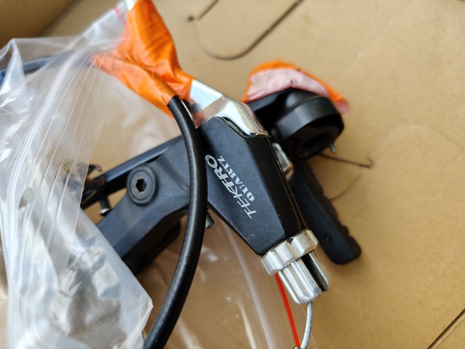 Hamulce V - brake zmanetkami.