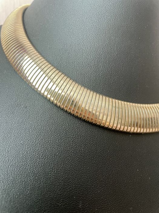 Вінтажне кольє чокер омега широке золотисте американський вінтаж