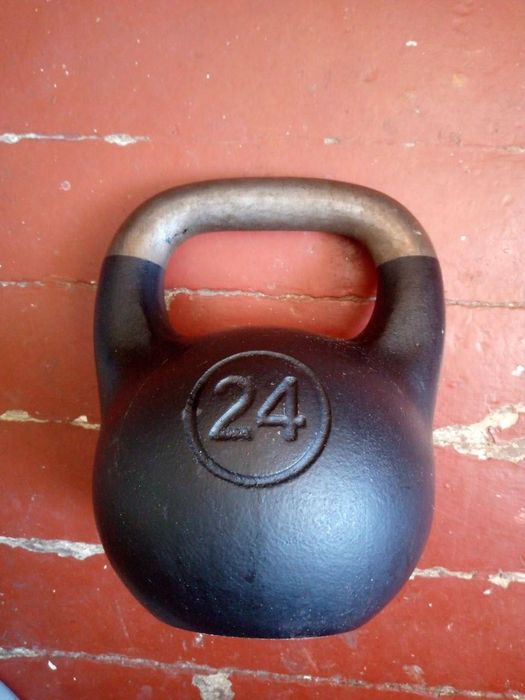 Гиря 24кг чугун хороший стан