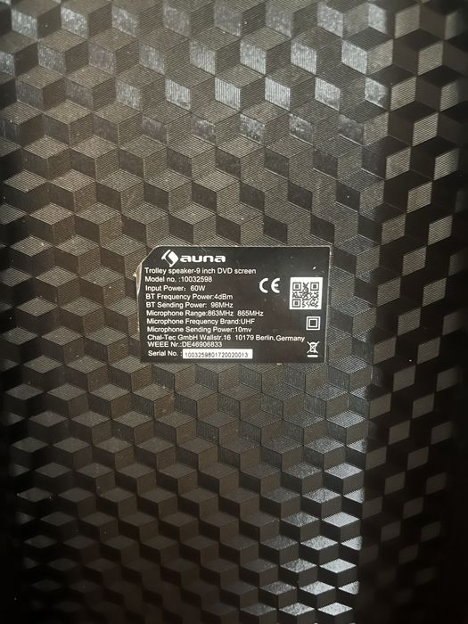 Auna DisGo Box, Głośnik