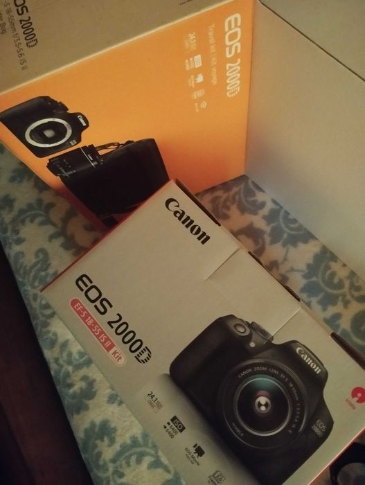 Canon EOS 2000D como nova