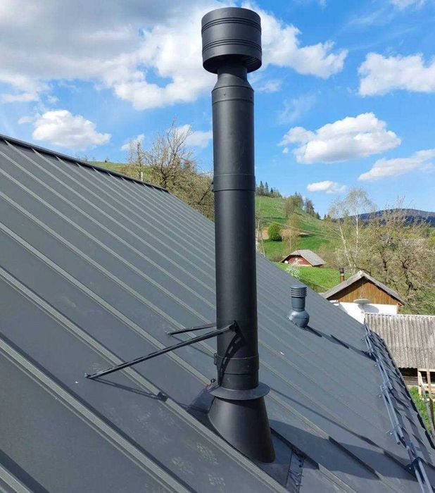 Димар сендвіч + Димохідні труби з нержавійки - ПІД КЛЮЧ