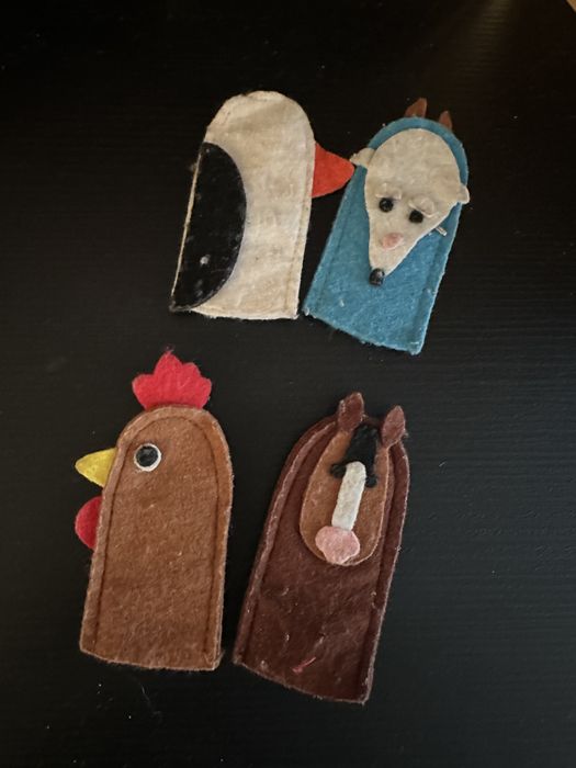 Teatro para crianças com fantoches