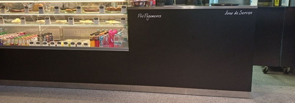 Montra frigorífica para Café/restaurante