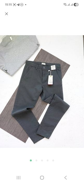 Комплект для хлопчика OVS лонгслів  + котонові брюки