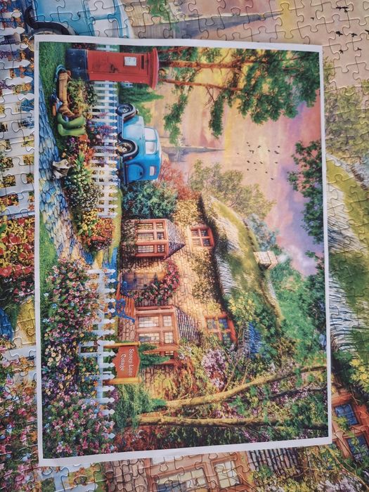 Puzzle 1000 elementów komplet puzzle  na ostatnim zdjeciu