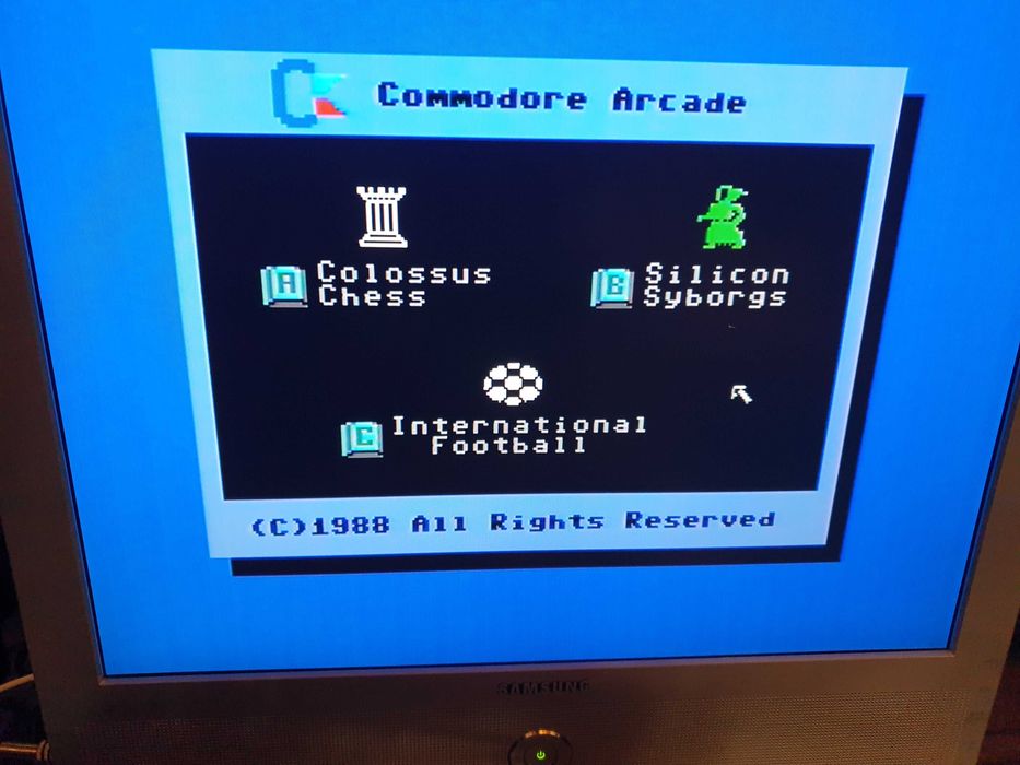 Kartridż Commodore 64 128 Super Games 3 gry