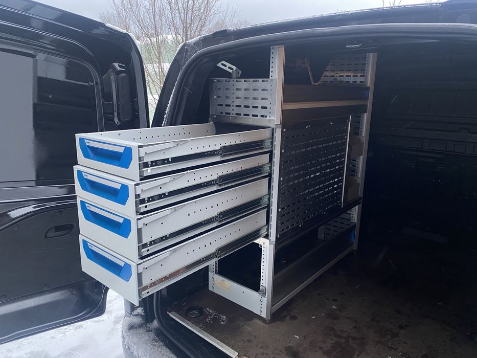 Zabudowa serwisowa regał combo berlingo warsztatowa Sortimo