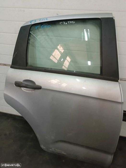 Porta CITROEN C3 II 2012-2019 (CINZA PRATA) Frente Dreita / TRAS ESQ / DTA