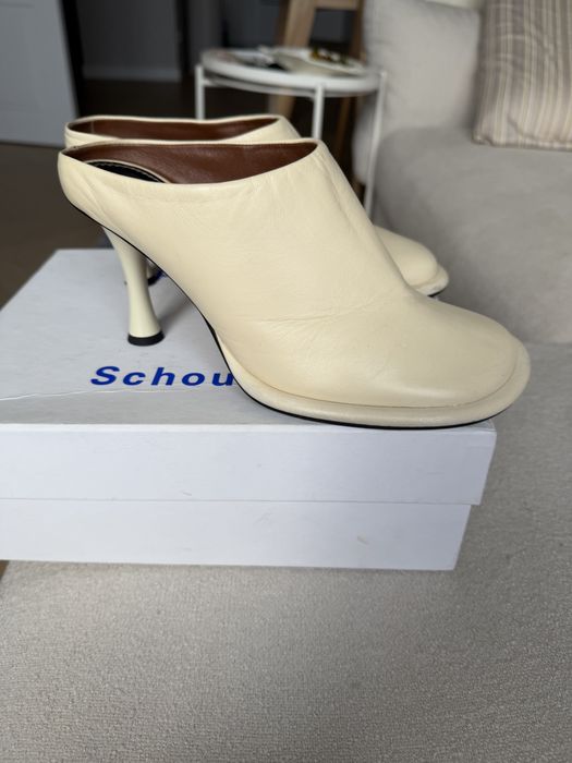 Дизайнерські шкіряні мюлі Proenza Schouler