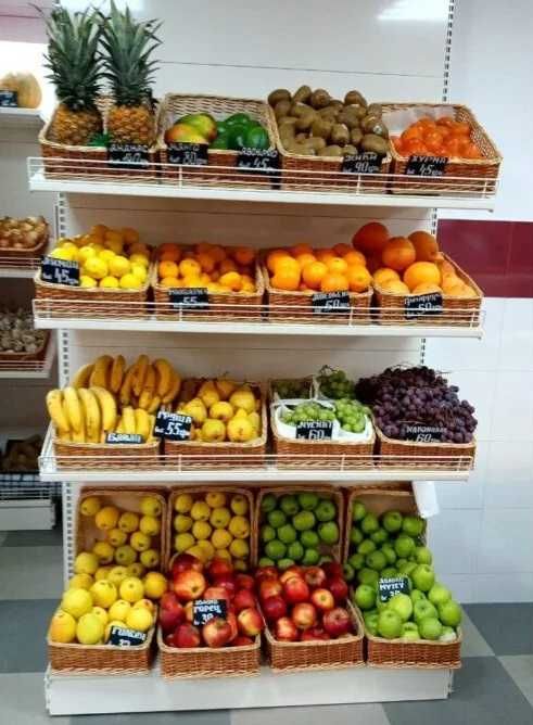 Стелажі металеві, каси та холодильники в магазин. Гранти на обладнання