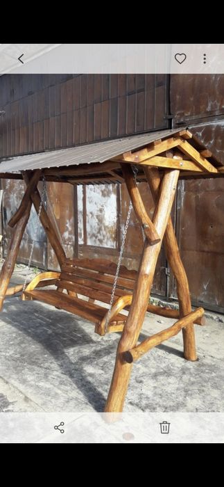 Гойдалка дубова.  Качеля