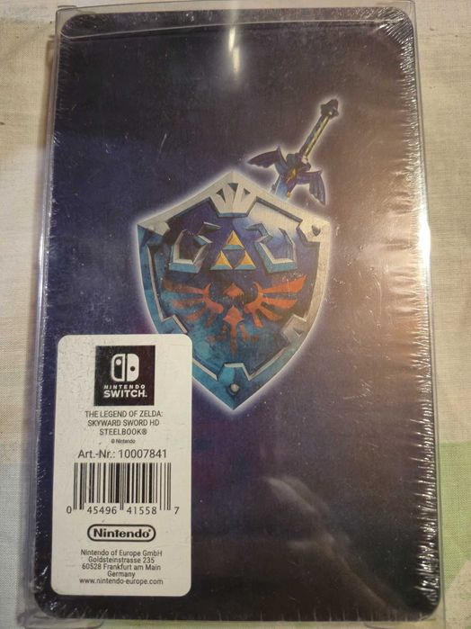 Zelda Skyward Sword HD Steelbook Nintendo Switch - NOVO / SELADO