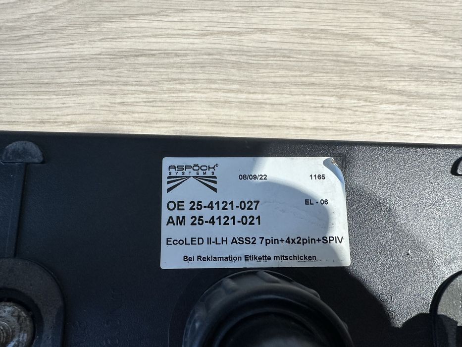 Lampy naczepy Aspock ecoled 2 - komplet