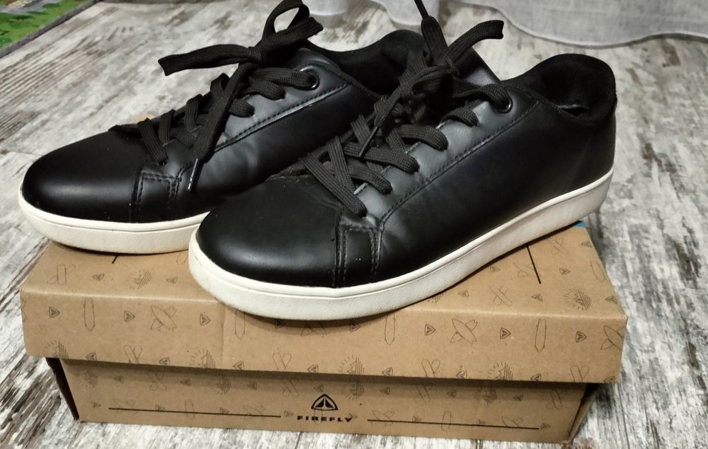 Кеди чорні Firefly 37р. 24 см., кросівки, мокасини