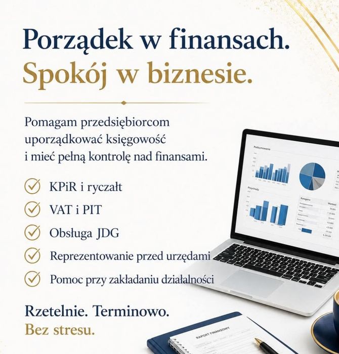 Biuro rachunkowe – KPiR, VAT, ZUS, Kadry i Płace