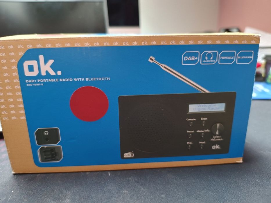 Radio FM, DAB+ Bluetooth OK