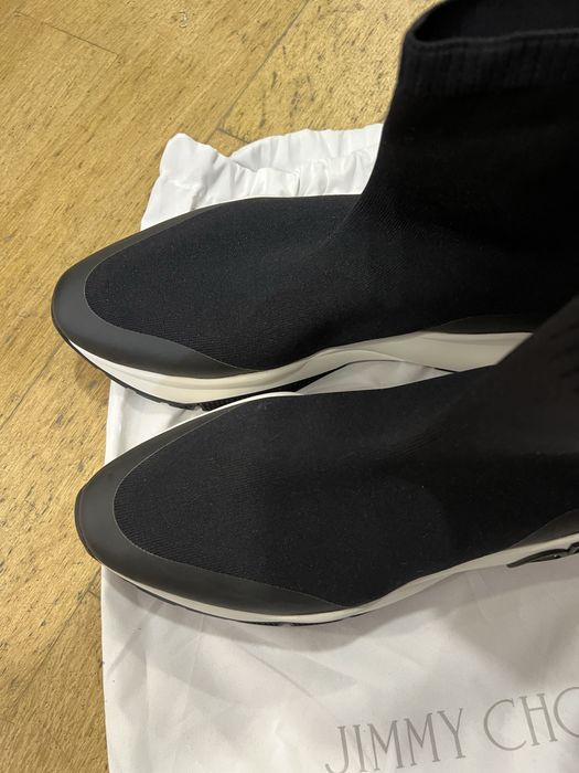 Ténis cano alto Raine Sock Jimmy Choo T.43