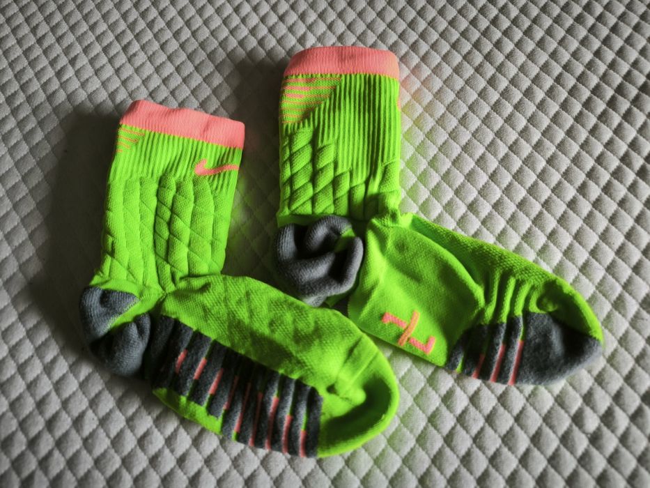 Nike Hypervenom skarpety dziecięce 1 junior piłkarskie zielone