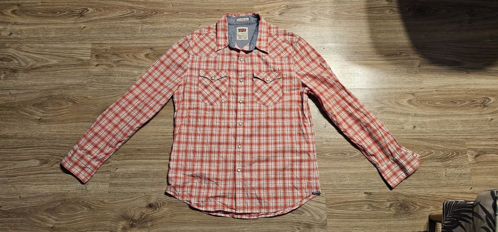 Levis koszula męska rozmiar L wymiary na zdjęciach