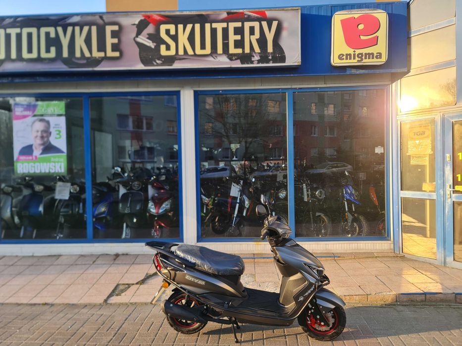 ZIPP CITY 50 4T! Rok prod.2025!Serwis!Gwarancja 24m!Raty!Dowóz!