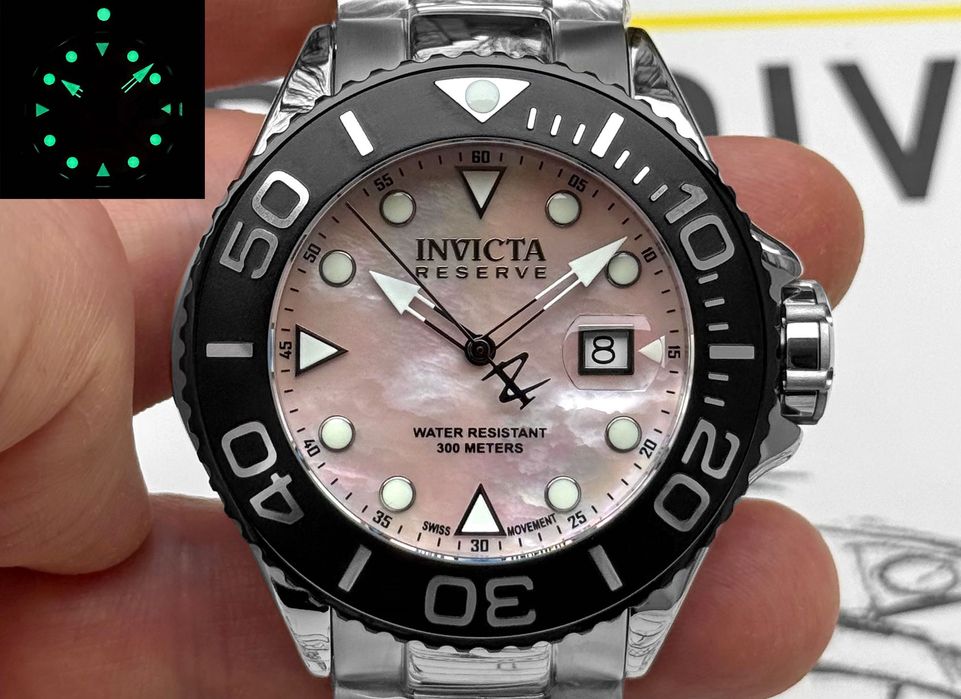 大内 Годинник Invicta 48503 Reserve Grand Diver 52 mm. 300 MT. SWISS: 7