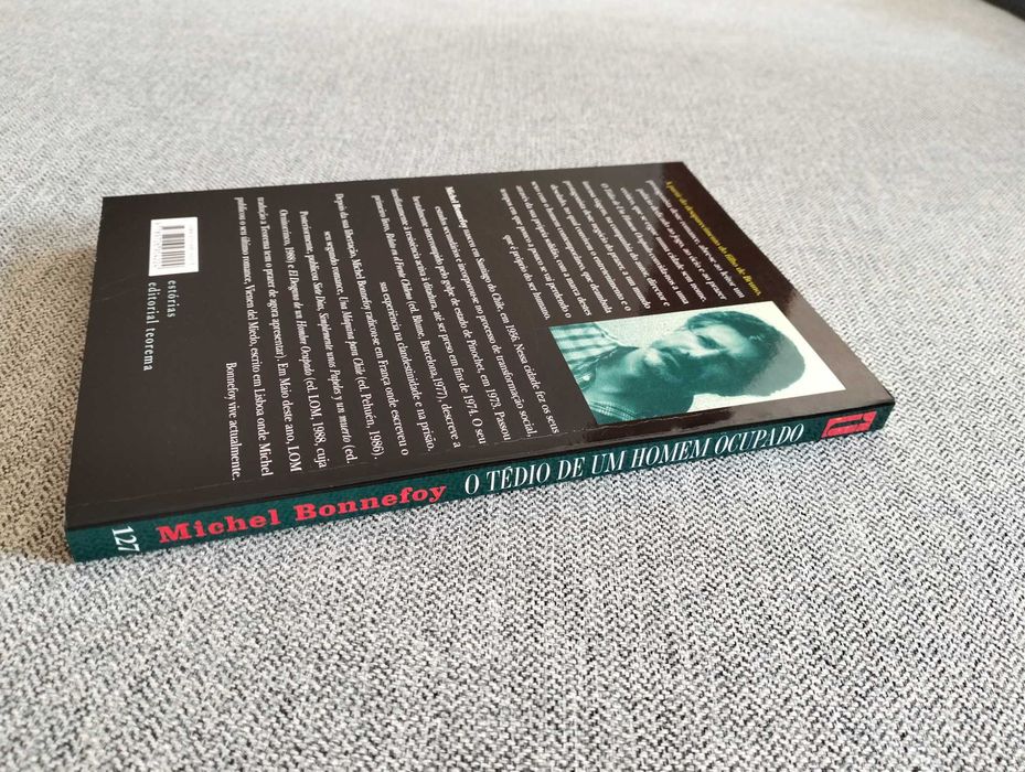 Livro "O tédio de um homem ocupado" de Michel Bonnefoy