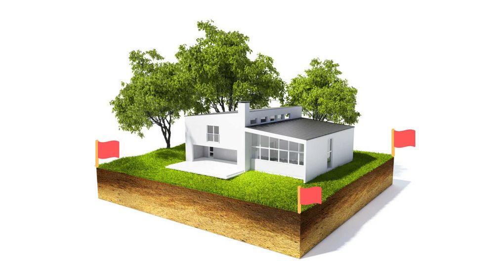 Вынос межевых знаков в натуру