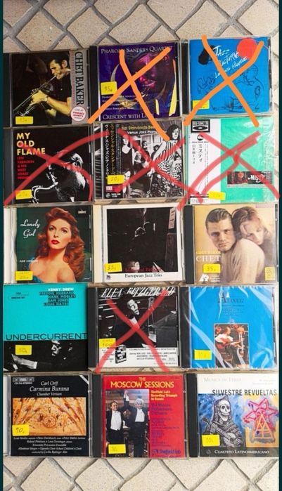 Cds raros e incomuns de jazz, clássica e outros